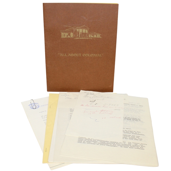 Ben Hogans Colonial Country Club File