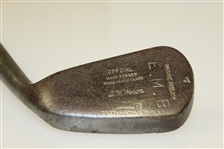 Tom Stewart A.W. Heron Special Hand Forged Mashie-Niblick - E.M.B.