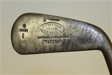 Tom Stewart St. Andrews Special Hand Forged Hebbert Lawson 1-Iron - E.E.F.