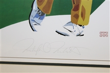 Ltd Ed Jack Nicklaus Golf Sequence Art Work - #138/1000 Signed by Artist - Framed 