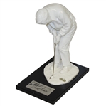 Arnold Palmer Signed Ltd Ed Noritake China Putting Statue Display JSA ALOA