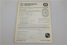 1976 World Series of Golf Program with Media Sheets - Nicklaus Win