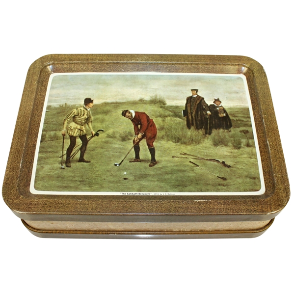 Misc Golf Balls in Decorative Tin - The Sabbath Breakers