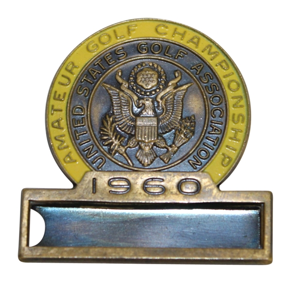 1960 US Amateur Championship Contestants Badge
