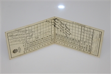 1930's Miami Biltmore CC Scorecard Signed by Helen Hicks, O Hill, Georgia Coleman (Tough Sig) JSA ALOA