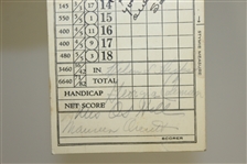 1930's Miami Biltmore CC Scorecard Signed by Helen Hicks, O Hill, Georgia Coleman (Tough Sig) JSA ALOA