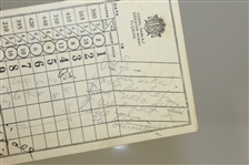 1930's Miami Biltmore CC Scorecard Signed by Helen Hicks, O Hill, Georgia Coleman (Tough Sig) JSA ALOA