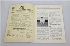 Lloyd Mangrum Estate Items: Personal Lighter, USGA to Mangrum Letter, & 1952 USGA Journal