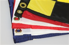 Lot of Six Golf Flags