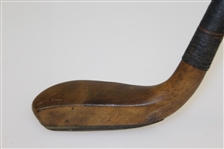 Circa 1890's Anderson & Blyth Long Nosed Putter with Spliced Shaft