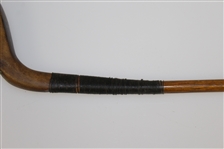 Circa 1890's Anderson & Blyth Long Nosed Putter with Spliced Shaft