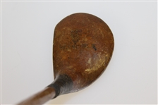 Vintage Invincible Hickory Wood Shaft Driver - with Head Stamp