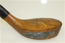 Circa 1895 Morristown Transitional Splice Neck Driver with Leather Insert - Shaft Stamp