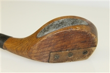 Circa 1895 Morristown Transitional Splice Neck Driver with Leather Insert - Shaft Stamp