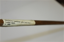 Circa 1895 Morristown Transitional Splice Neck Driver with Leather Insert - Shaft Stamp