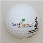 Justin Thomas Signed Sony Open Logo Golf Ball - Shot a 59 JSA ALOA