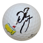 Daniel Berger Signed Masters Undated Logo Golf Ball JSA ALOA
