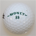 Si Woo Kim Signed Money $$ Logo Golf Ball JSA ALOA