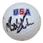 Matt Kuchar Signed USA Bridgestone Logo Golf Ball JSA ALOA
