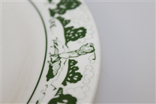 Bobby Jones Depicted on 'The Broadmoor' Ceramic 12 Plate