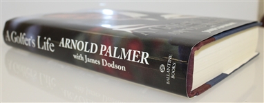 Arnold Palmer Signed A Golfer's Life Hardcover JSA ALOA