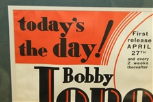 Bobby Jones 'How I Play Golf' Today's the Day Release Promo Ad - Framed