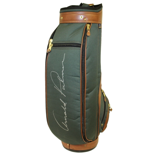 Arnold Palmer Signed Latrobe CC Hot-Z Golf Bag - Large Signature JSA ALOA 