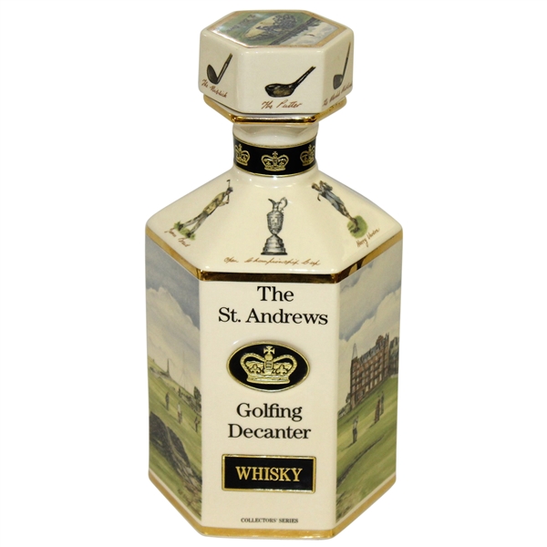 St. Andrews Whisky Golfing Collectors Series Decanter by Pointers of London & Edinburgh