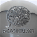 St. Andrews Scotland Pewter Hip Flask 