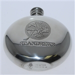 St. Andrews Scotland Pewter Hip Flask 