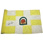 Arnold Palmer Signed Yellow & White Course Used Flag from Treesdale CC JSA ALOA