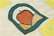 Arnold Palmer Signed Yellow & White Course Used Flag from Treesdale CC JSA ALOA