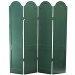 Classic Large Wooden Golf Themed Room Divider - 4 Panels - 6ft Tall!