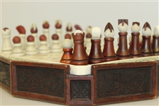 History Craft Golf Themed Chess Set - Self Contained