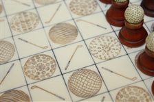 History Craft Golf Themed Chess Set - Self Contained