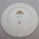 Augusta National Clubhouse Wedgwood Bone China Ltd Ed Plate #111 - Gifted to Bobby Jones' Son Robert Tyre III