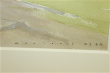 'From the Ladies View Near Killarney' - Ireland Original Watercolor by Montague Webb - Framed