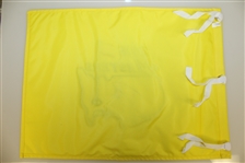 Danny Willett Signed 2016 Masters Embroidered Flag JSA ALOA