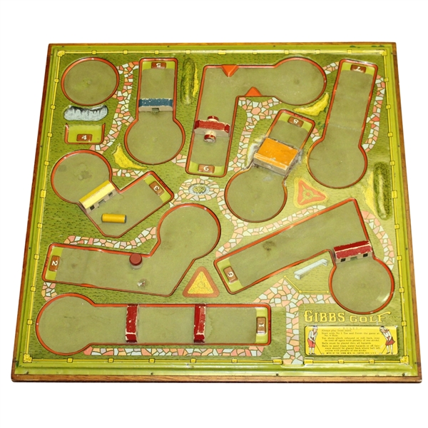 Vintage 1920s Authentic Gibbs Golf Game