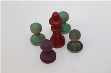 Circa 1905 McLoughlin Bros Game with Spinner and Pieces