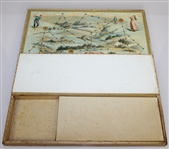Circa 1905 McLoughlin Bros Game with Spinner and Pieces