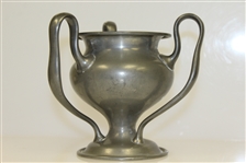 1905 Fall River Golf Club Pewter Trophy Won by Edgar Durfee