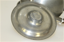 1905 Fall River Golf Club Pewter Trophy Won by Edgar Durfee
