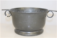 1922 Tatnuck Country Club Best Gross Trophy Won by Mrs. Jefferson W. Coe