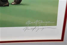 Arnold Palmer Signed 'The King in Augusta' Ltd Ed Zuniga Print #849/1964 JSA ALOA