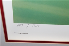 Arnold Palmer Signed 'The King in Augusta' Ltd Ed Zuniga Print #849/1964 JSA ALOA