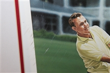 Arnold Palmer Signed 'The King in Augusta' Ltd Ed Zuniga Print #849/1964 JSA ALOA
