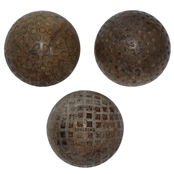 Spalding Ltd 50 Dimple, Spalding Kro-Flite Mesh, & Spalding Wilson Mesh Golf Balls