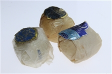 Blue Spot, Dunlop Maxfli Lattice, & Spalding Needled Top-Flite Original Wrapped Golf Balls