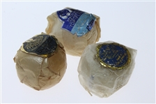 Blue Spot, Dunlop Maxfli Lattice, & Spalding Needled Top-Flite Original Wrapped Golf Balls